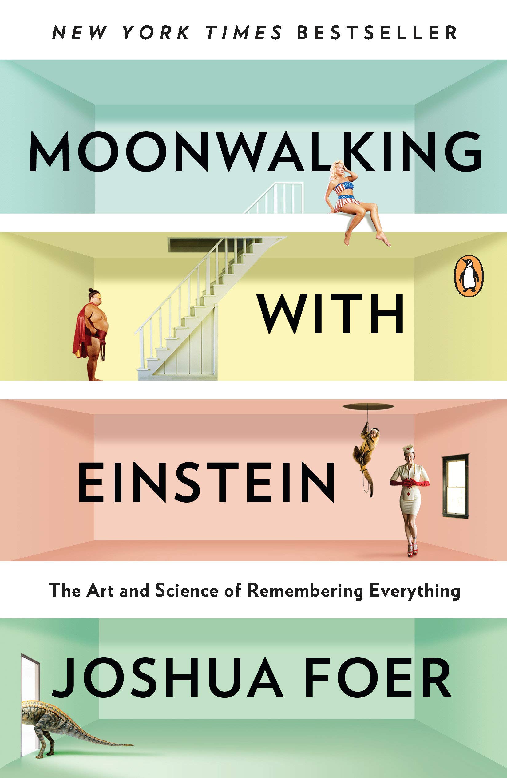Cover of Moonwalking with Einstein